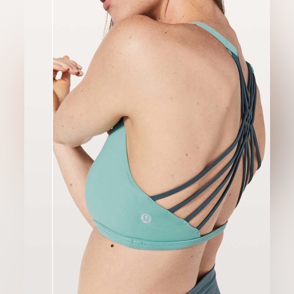 lululemon athletica Other - Excellent condition Lululemon Free To Be wild Rip tide/ Sea steel Bra Size: 12